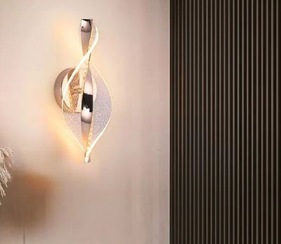Modern Minimalist Living Room Television Background Wall Wall Lamp